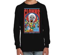 the Fan Tee Camiseta Infantil Manga Larga de Niño Niña Terror Creepy Miedos, Paranoia, Fantasmas, Demonios, Lo Oculto, Sombras y Pesadillas Terror 005 10 años