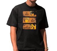 the Fan Tee Camiseta Oversize de Hombre Dibujos Animados Death Note Juego psicológico,Poder del Cuaderno, la Justicia y la Mente Estratégica 003 S