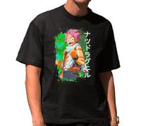 the Fan Tee Camiseta Oversize de Hombre Dibujos Animados Fairy Mago Cazador De Dragones, Aventurero, Anime, Accion, Manga 002 M