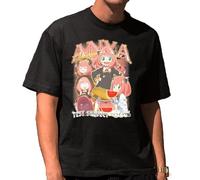 the Fan Tee Camiseta Oversize de Hombre Dibujos Animados Family El Espía Legendario, La Esposa, La Hija Telépata, El Perro Bond 014 XS