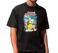 the Fan Tee Camiseta Oversize de Hombre Dibujos Animados Pecados Capitales La Avaricia,Rey de Las Hadas,Gigante El Orgullo, Misterioso y Emocionalmente,Hechicera 020 3XL