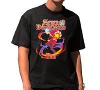 the Fan Tee Camiseta Oversize de Hombre Dibujos Animados Pecados Capitales La Avaricia,Rey de Las Hadas,Gigante El Orgullo, Misterioso y Emocionalmente,Hechicera 016 3XL