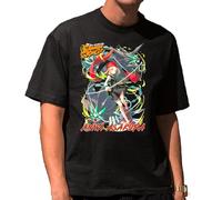 the Fan Tee Camiseta Oversize de Hombre Dibujos Animados Shaman Chamanes King, Espíritus, Torneo, Rey Chamán 002 XXL
