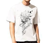 the Fan Tee Camiseta Oversize de Hombre Dibujos Animados Shinobi Ninja Anime Manga, Aldea, Sensei 051 L