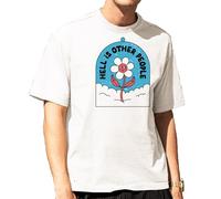 the Fan Tee Camiseta Oversize de Hombre Divertidas Anti Social Humor sarcástico, introvertido no es Personal, es mi Estilo EL Infierno Son Otras Personas 001 M