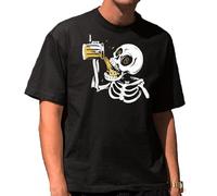 the Fan Tee Camiseta Oversize de Hombre Divertidas Cerveza Regalo Divertido, Bebida, Amarga, Birra, Suave o Dulce Caña, Chela, Six Pack 013 XS