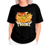 the Fan Tee Camiseta Oversize de Mujer Comic Mutantes Héroes con Habilidades Especiales 033 3XL