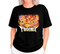 the Fan Tee Camiseta Oversize de Mujer Comic Mutantes Héroes con Habilidades Especiales 034 XS