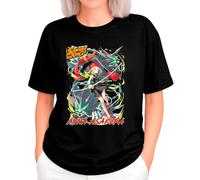 the Fan Tee Camiseta Oversize de Mujer Dibujos Animados Shaman Chamanes King, Espíritus, Torneo, Rey Chamán 002 L