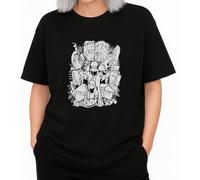the Fan Tee Camiseta Oversize de Mujer Dibujos Animados Shippuden Ninja 049 XXL