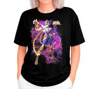the Fan Tee Camiseta Oversize de Mujer Dibujos Animados Zodiaco Caballeros de Atenea 160 L