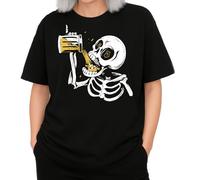 the Fan Tee Camiseta Oversize de Mujer Divertidas Cerveza Regalo Divertido, Bebida, Amarga, Birra, Suave o Dulce Caña, Chela, Six Pack 013 XXL