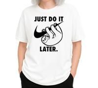 the Fan Tee Camiseta Oversize de Mujer Divertidas Divertidas diversión,Humor y Estilo Hazlo más Tarde 417 3XL