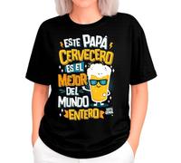 the Fan Tee Camiseta Oversize de Mujer Fechas Especiales Dia del Padre Eres Nuestro Ejemplo Papá, Nuestro superhéroe sin Capa 046 XXL