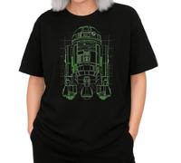 the Fan Tee Camiseta Oversize de Mujer Peliculas SW SW Star Galaxia Guerra Wars Vader Dark Solo Fuerza 461 L