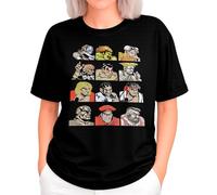 the Fan Tee Camiseta Oversize de Mujer Videojuegos Street Fighter Arcade Legends 017 S