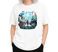 the Fan Tee Camiseta Oversize de Mujer Videojuegos Street Fighter Arcade Legends 021 S