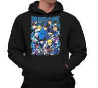 the Fan Tee Sudadera Adulto con Capucha de Hombre Dibujos Animados Blue Lock Fútbol,Estrategia,Rivalidad Y El Delantero más egoísta y letal del Mundo 005 4XL