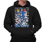 the Fan Tee Sudadera Adulto con Capucha de Hombre Dibujos Animados Blue Lock Fútbol,Estrategia,Rivalidad Y El Delantero más egoísta y letal del Mundo 007 S