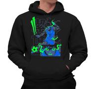 the Fan Tee Sudadera Adulto con Capucha de Hombre Dibujos Animados Blue Lock Fútbol,Estrategia,Rivalidad Y El Delantero más egoísta y letal del Mundo 006 S