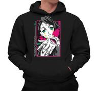 the Fan Tee Sudadera Adulto con Capucha de Hombre Dibujos Animados Demon Cazadores de Demonios, técnicas de respiración, Silencio del Agua, Danza del Dios del Fuego 018 XXL