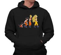 the Fan Tee Sudadera Adulto con Capucha de Hombre Dibujos Animados Dragon Bola Ball Anime Manga 543 L