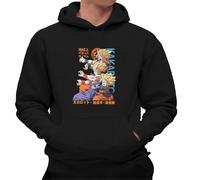 the Fan Tee Sudadera Adulto con Capucha de Hombre Dibujos Animados Dragon Bola Ball Anime Manga 686 XL