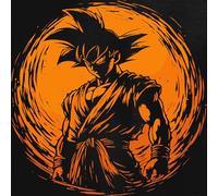 the Fan Tee Sudadera Adulto con Capucha de Hombre Dibujos Animados Dragon Bola Ball Anime Manga Goku Vegeta 479 S