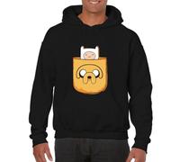 the Fan Tee Sudadera Adulto con Capucha de Hombre Dibujos Animados Hora Hora de Aventura 024 L