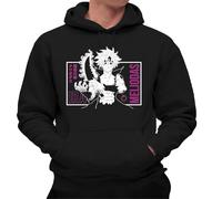 the Fan Tee Sudadera Adulto con Capucha de Hombre Dibujos Animados Pecados Capitales La Avaricia,Rey de Las Hadas,Gigante El Orgullo, Misterioso y Emocionalmente,Hechicera 005 3XL