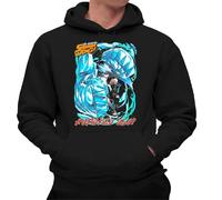 the Fan Tee Sudadera Adulto con Capucha de Hombre Dibujos Animados Shaman Chamanes King, Espíritus, Torneo, Rey Chamán 005 M