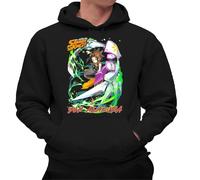 the Fan Tee Sudadera Adulto con Capucha de Hombre Dibujos Animados Shaman Chamanes King, Espíritus, Torneo, Rey Chamán 003 S