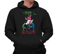 the Fan Tee Sudadera Adulto con Capucha de Hombre Dibujos Animados YuYu Hakusho Detective Espiritual, Reigan, El Zorro Demonio, El espadachín Demoníaco, Kuwabara 004 S