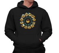 the Fan Tee Sudadera Adulto con Capucha de Hombre Dibujos Animados Zodiaco Caballeros de Atenea 107 XL