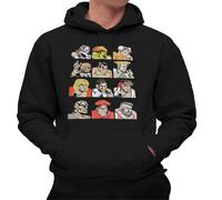 the Fan Tee Sudadera Adulto con Capucha de Hombre Videojuegos Street Fighter Arcade Legends 017 S