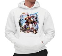 the Fan Tee Sudadera Adulto con Capucha de Hombre Videojuegos Street Fighter Arcade Legends 020 S