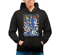 the Fan Tee Sudadera Adulto con Capucha de Mujer Dibujos Animados Blue Lock Fútbol,Estrategia,Rivalidad Y El Delantero más egoísta y letal del Mundo 007 L