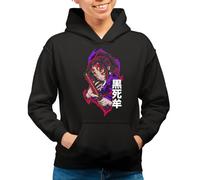 the Fan Tee Sudadera Adulto con Capucha de Mujer Dibujos Animados Demon Cazadores de Demonios, técnicas de respiración, Silencio del Agua, Danza del Dios del Fuego 029 S