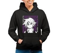 the Fan Tee Sudadera Adulto con Capucha de Mujer Dibujos Animados Pecados Capitales La Avaricia,Rey de Las Hadas,Gigante El Orgullo, Misterioso y Emocionalmente,Hechicera 007 L