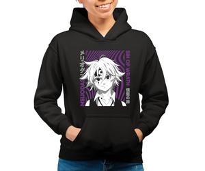 the Fan Tee Sudadera Adulto con Capucha de Mujer Dibujos Animados Pecados Capitales La Avaricia,Rey de Las Hadas,Gigante El Orgullo, Misterioso y Emocionalmente,Hechicera 006 L