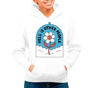 the Fan Tee Sudadera Adulto con Capucha de Mujer Divertidas Anti Social Humor sarcástico, introvertido no es Personal, es mi Estilo EL Infierno Son Otras Personas 001 L
