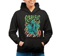 the Fan Tee Sudadera Adulto con Capucha de Mujer Divertidas Dioses Griegos Guardianes de la mitología clásica, Mitos y Leyendas del Olimpo Cerberus 011 M