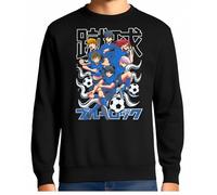 the Fan Tee Sudadera Adulto Sin Capucha de Hombre Dibujos Animados Blue Lock Fútbol,Estrategia,Rivalidad Y El Delantero más egoísta y letal del Mundo 007 XXL