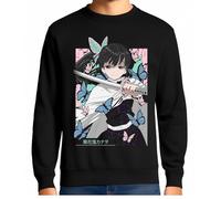 the Fan Tee Sudadera Adulto Sin Capucha de Hombre Dibujos Animados Demon Cazadores de Demonios, técnicas de respiración, Silencio del Agua, Danza del Dios del Fuego 005 3XL