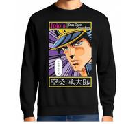 the Fan Tee Sudadera Adulto Sin Capucha de Hombre Dibujos Animados Jojo’s Bizarre Poses, Ora,MUDA, Adventure Joestar, Los Stands 007 L