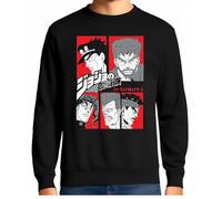 the Fan Tee Sudadera Adulto Sin Capucha de Hombre Dibujos Animados Jojo’s Bizarre Poses, Ora,MUDA, Adventure Joestar, Los Stands 004 L