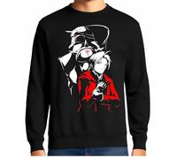 the Fan Tee Sudadera Adulto Sin Capucha de Hombre Dibujos Animados Metal Energía, Alquimia, Acero, Hermandad, Círculos Mágicos, Renacimiento, Fusión 003 3XL