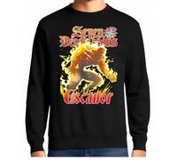 the Fan Tee Sudadera Adulto Sin Capucha de Hombre Dibujos Animados Pecados Capitales La Avaricia,Rey de Las Hadas,Gigante El Orgullo, Misterioso y Emocionalmente,Hechicera 019 L