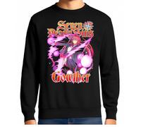 the Fan Tee Sudadera Adulto Sin Capucha de Hombre Dibujos Animados Pecados Capitales La Avaricia,Rey de Las Hadas,Gigante El Orgullo, Misterioso y Emocionalmente,Hechicera 015 M