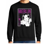 the Fan Tee Sudadera Adulto Sin Capucha de Hombre Dibujos Animados Pecados Capitales La Avaricia,Rey de Las Hadas,Gigante El Orgullo, Misterioso y Emocionalmente,Hechicera 009 XXL